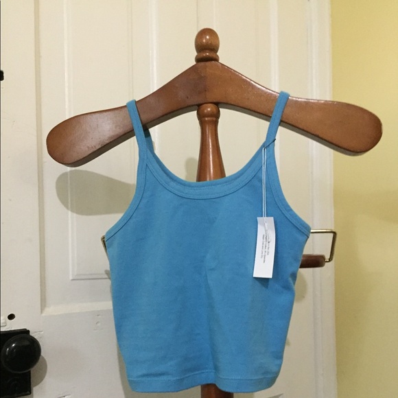 ARQ retired sky blue crop tank - Picture 7 of 8